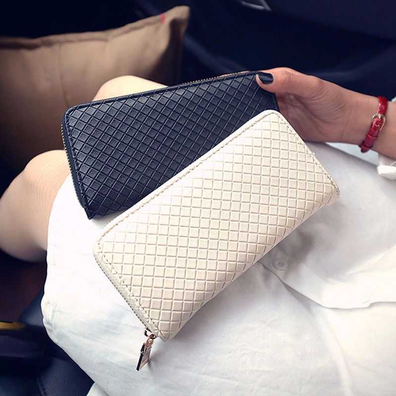 Square Wallet, Black White - Image 6