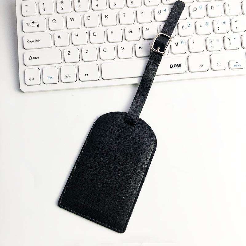 Luggage tag Black, Address tag Bag marking - Image 3
