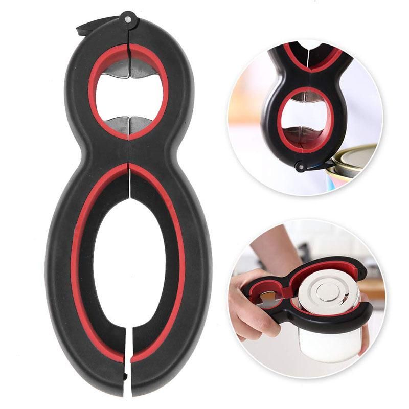 6 in 1 Can and Bottle Opener, Multi-Color - Image 3