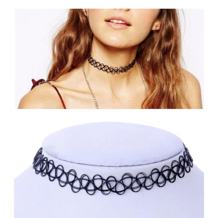 12-piece Necklace Set, Black - Image 2