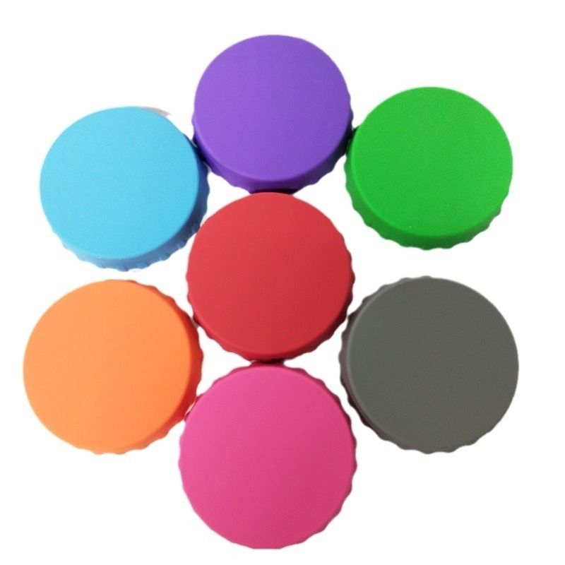 2pcs Silicone Caps Leakproof Jar Lid, MultiColor - Image 4