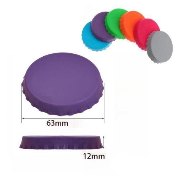 2pcs Silicone Caps Leakproof Jar Lid, MultiColor - Image 5