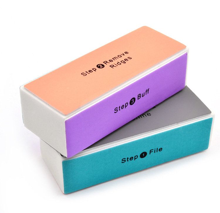 4 in 1 Nail Buffer File for Polishing and Filing, Multi Color - Image 4