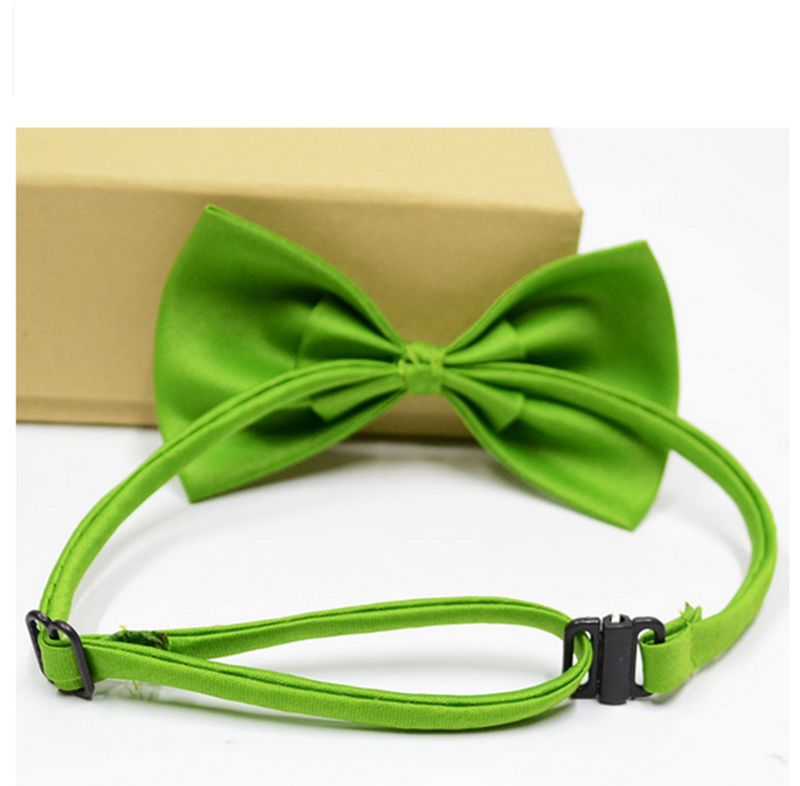 18 pcs Dog Bow Tie Collar, Red, for Small to Medium Pets - Image 3