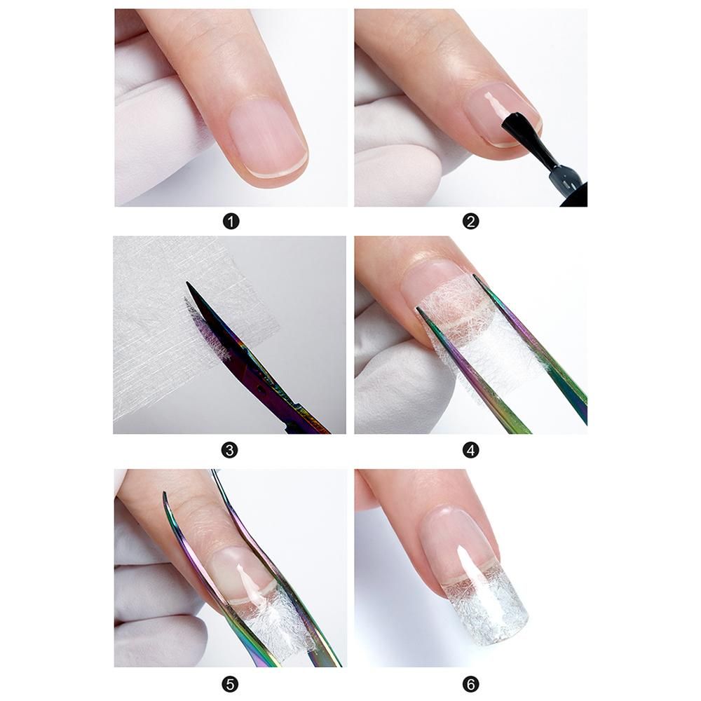 10 pcs mending fabric silk sheets - Image 4