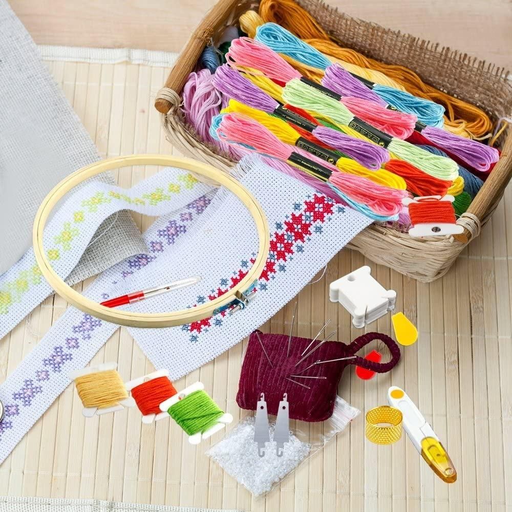 100pcs MultiColor Embroidery Thread Mouline Thread for Dolls - Image 4