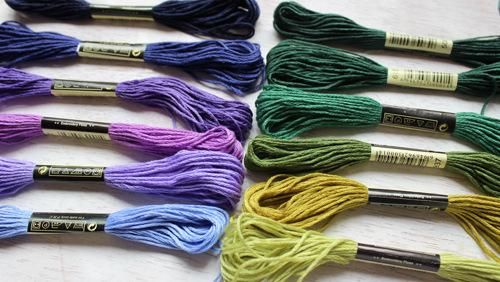 100pcs MultiColor Embroidery Thread Mouline Thread for Dolls - Image 5