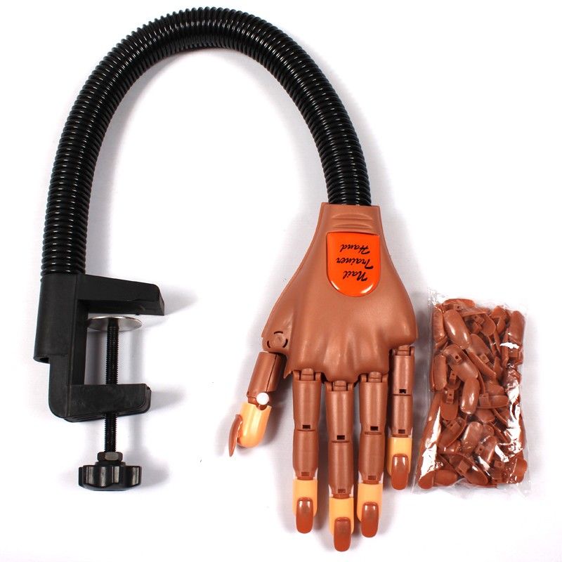 Nail training hand Black - Image 1