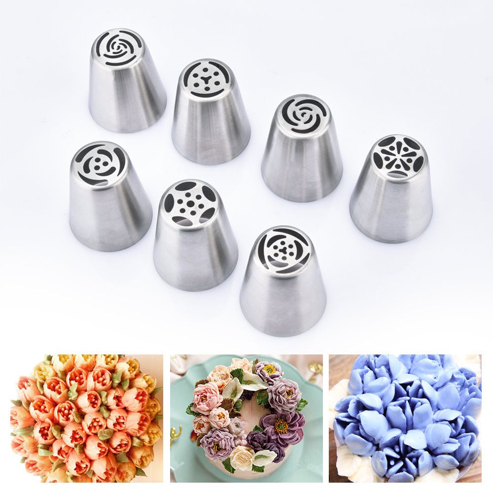 7pcs Silver Metal Liquor Spouts - Image 2