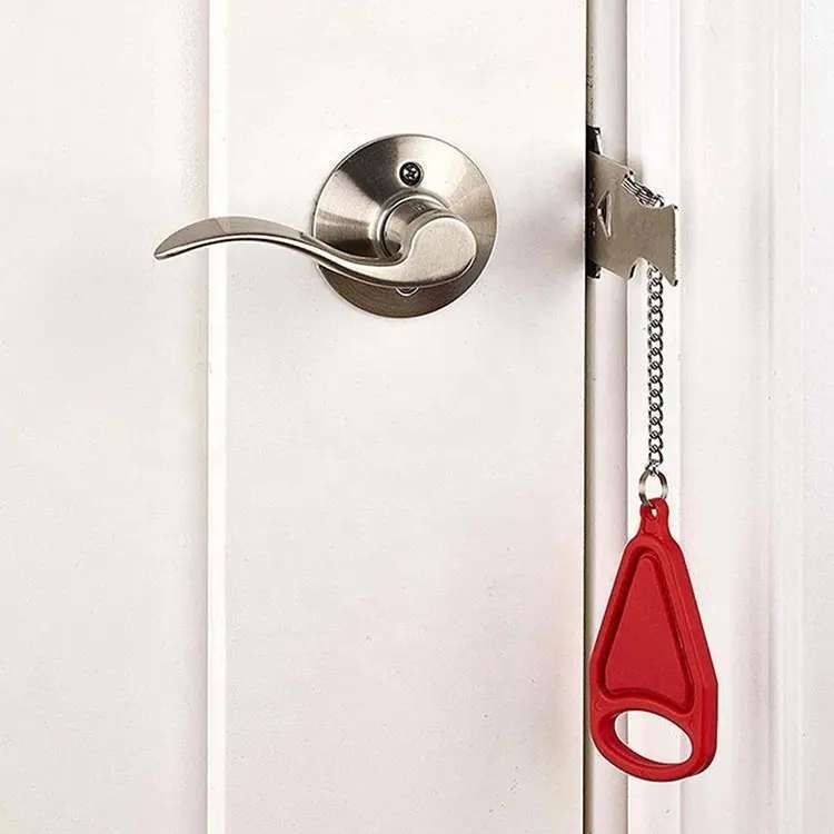 Portable Door Lock with Increased Security, MultiColor - Image 4