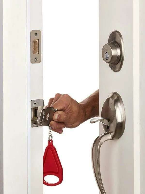 Portable Door Lock with Increased Security, MultiColor - Image 6