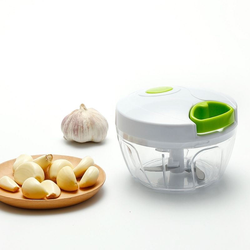 Onion Chopper 500 ml Manual Kitchen Helper, White - Image 2