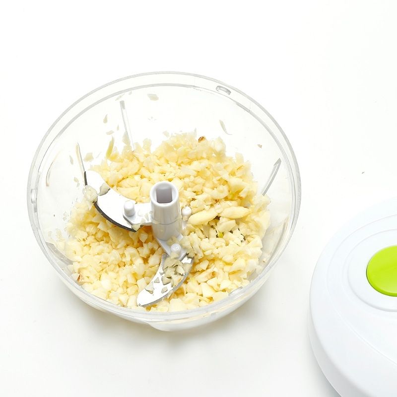 Onion Chopper 500 ml Manual Kitchen Helper, White - Image 5