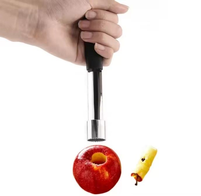 Stainless Steel Apple Corer, Silver - Easy and Efficient Core Removal - Image 7