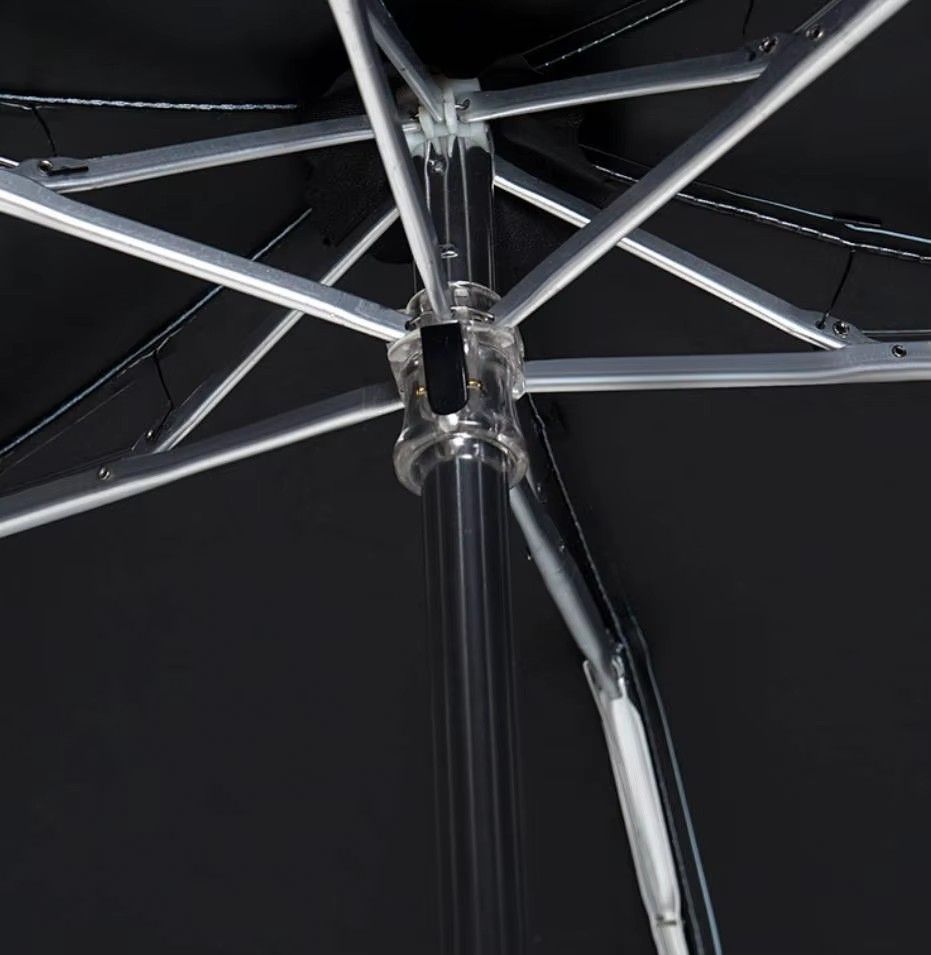 Automatic Umbrella Elegant Black, 110 cm for Style Conscious - Image 8