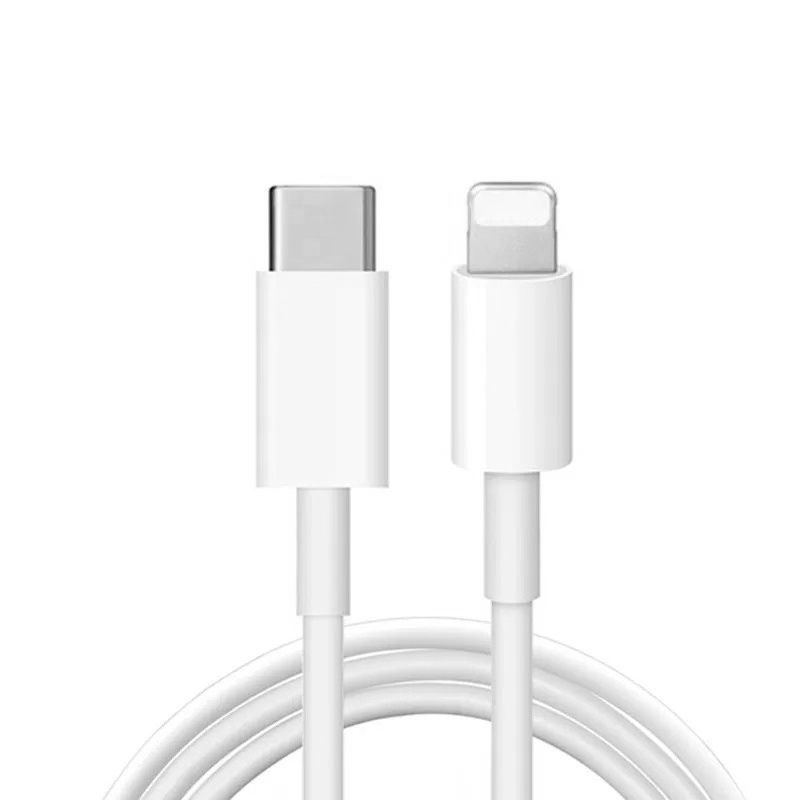 2pcs Fast Charger with USB-C to Lightning Adapter 20W, 2m Cable White - Image 4