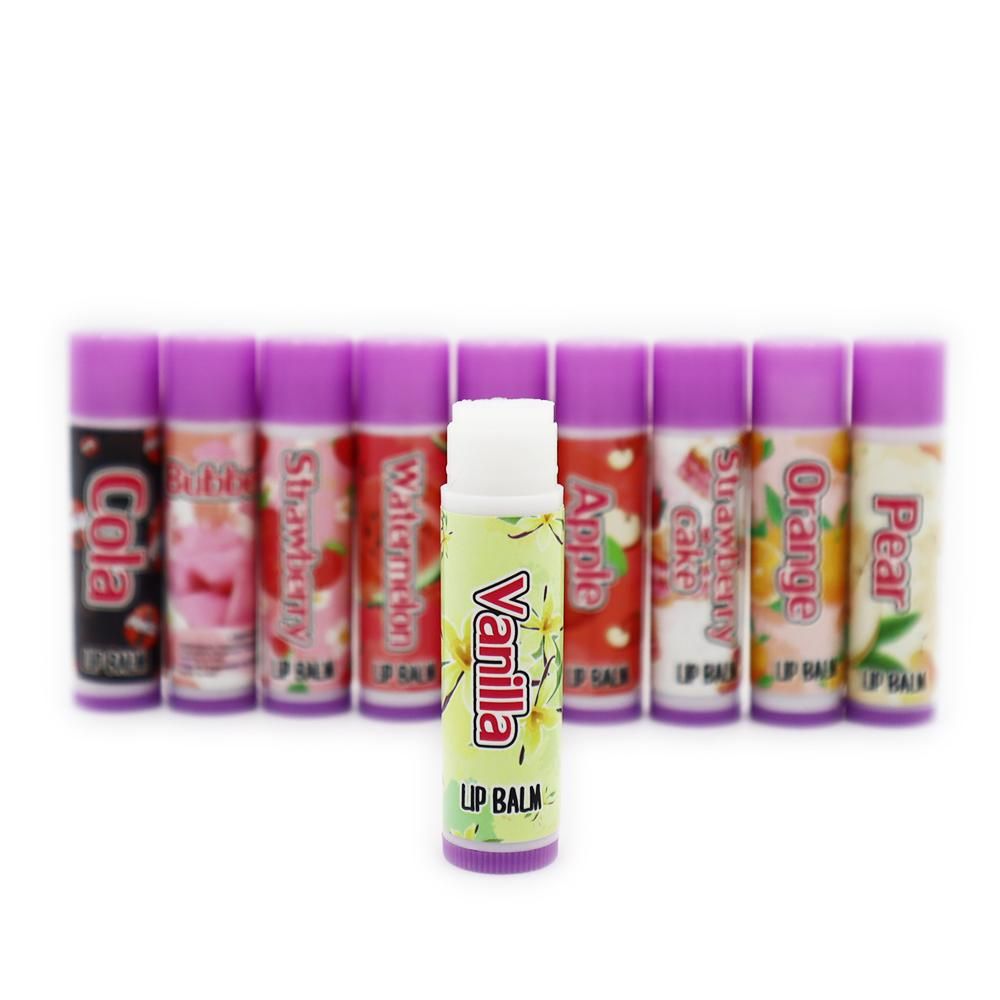 10pcs Lip Balm Softening Mixed Scents MultiColor - Image 3