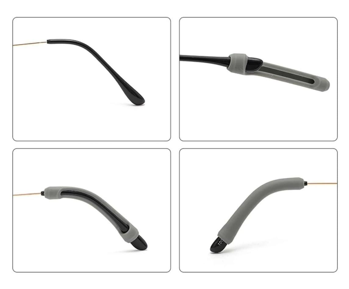 4 Pcs Anti-Slip Silicone Nose Pads for Glasses, Wear-Resistant - Image 2