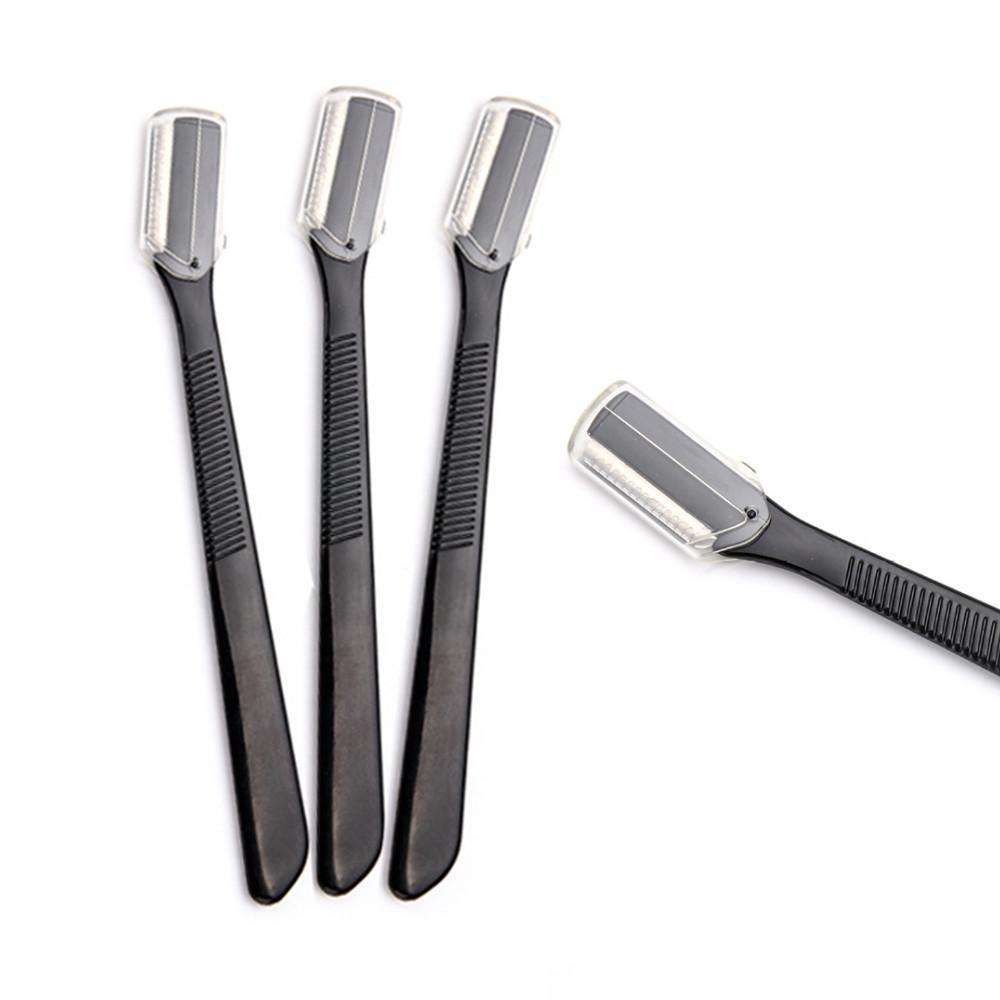 12 pcs Eyebrow Knives, Black - Image 2