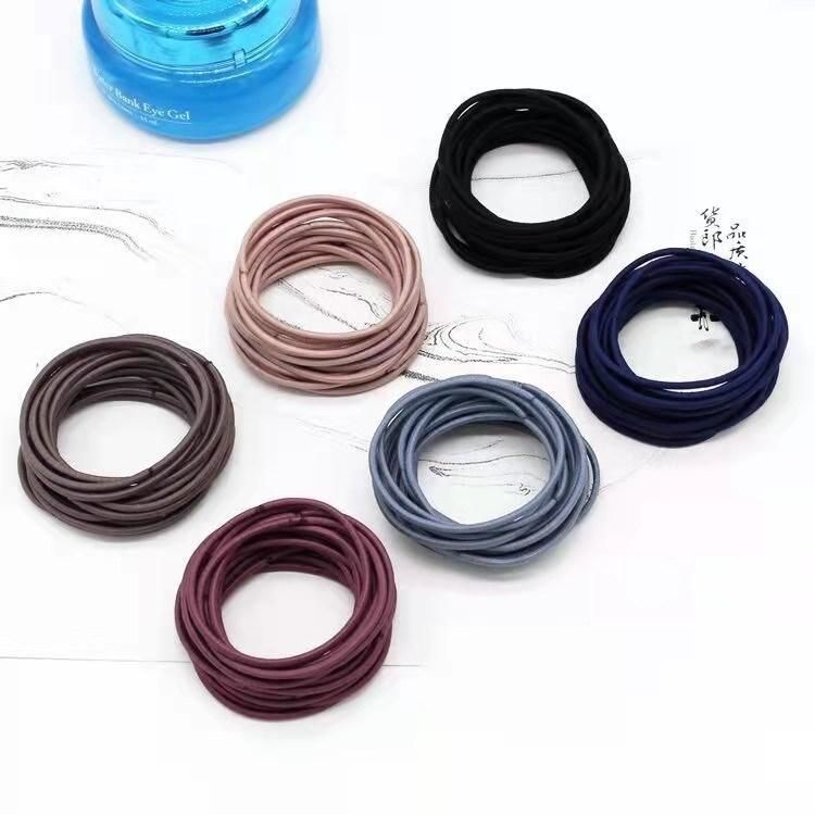100pcs Hair Ties, MultiColor Hair Bands - Image 4