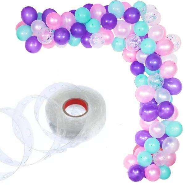 5m Balloon Garland Ribbon, String for Balloons, Transparent - Image 1