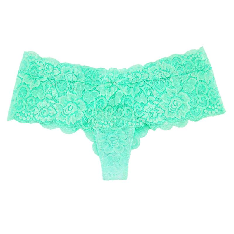 6-pack Half-String Lace Panties in 6 Colors, XS - Image 4