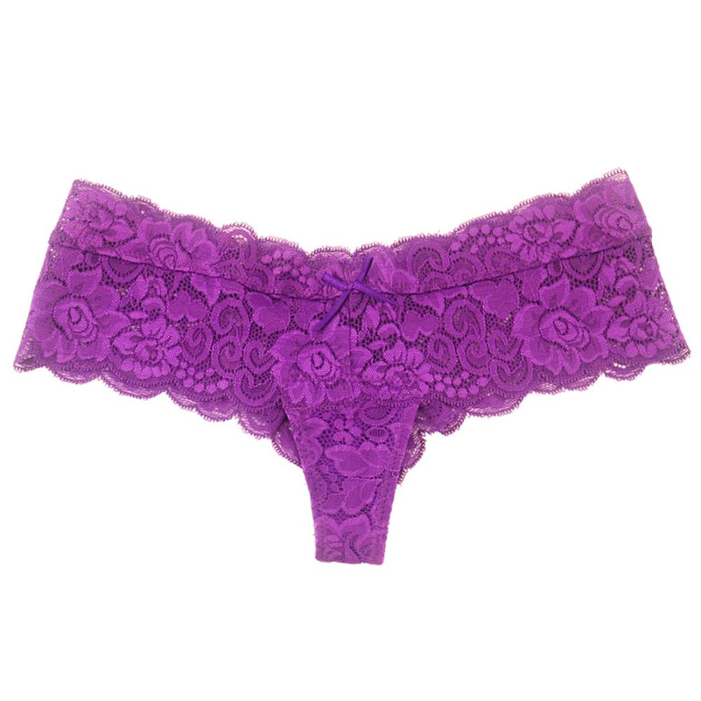 6-pack Half-string Lace Panties, 6 Colors - Image 5