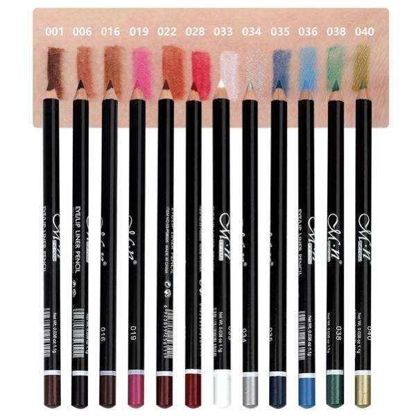 12pcs MultiColor Eyeliner Lipliner Eye Pencil Lip Pencil Makeup - Image 2