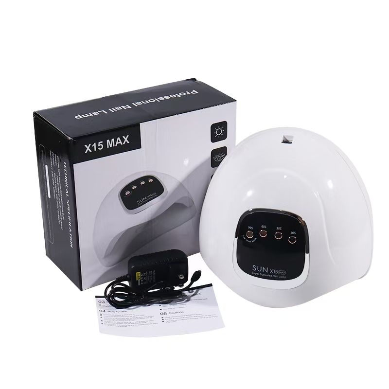 LED UV lamp with timer, white - Image 2
