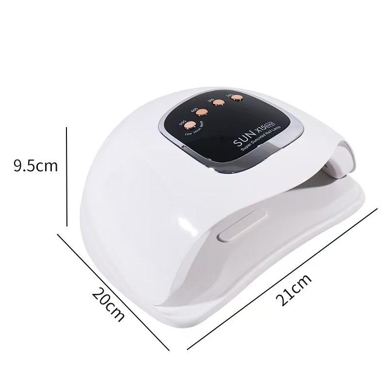 LED UV lamp with timer, white - Image 4