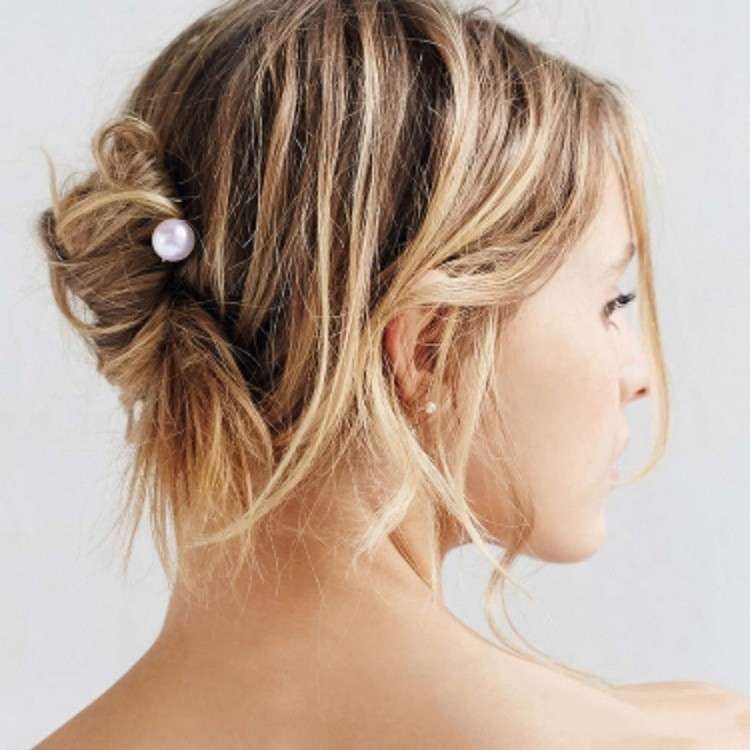 20 Pcs Wedding Hairpins with Pearls in White - Image 4