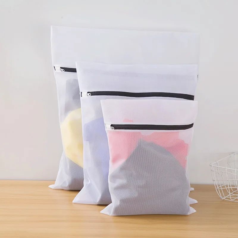 2pcs White Laundry Bags for Underwear, 40 x 50 cm - Image 6