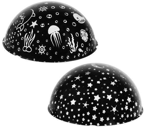 Galaxy Lamp Star Projector with Underwater Effect for Magical Atmosphere, Black - Image 6