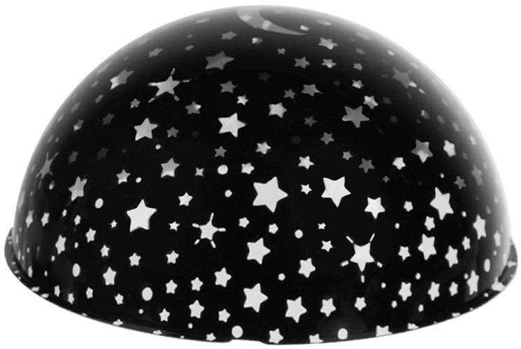 Galaxy Lamp Star Projector with Underwater Effect for Magical Atmosphere, Black - Image 8