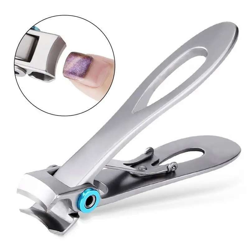 Nail Clippers for Thick Nails Silver, Avoid Complicated Trimming - Image 1
