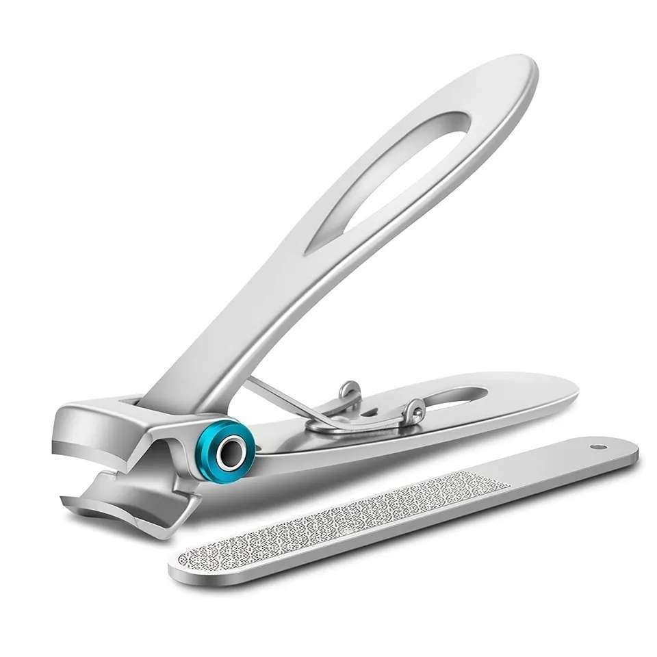 Nail Clippers for Thick Nails Silver, Avoid Complicated Trimming - Image 4