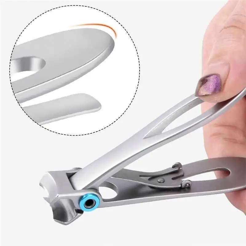 Nail Clippers for Thick Nails Silver, Avoid Complicated Trimming - Image 5