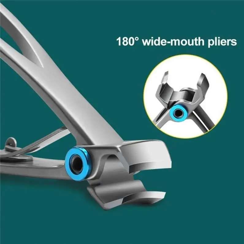 Nail Clippers for Thick Nails Silver, Avoid Complicated Trimming - Image 8