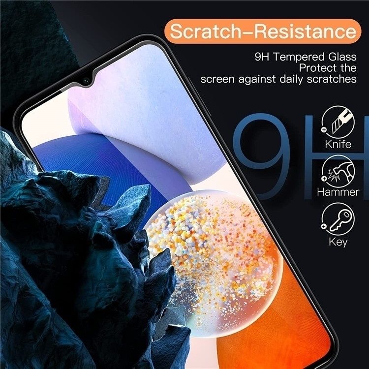 2pcs Tempered Glass Screen Protector for Samsung Galaxy A52S, Transparent - Image 3
