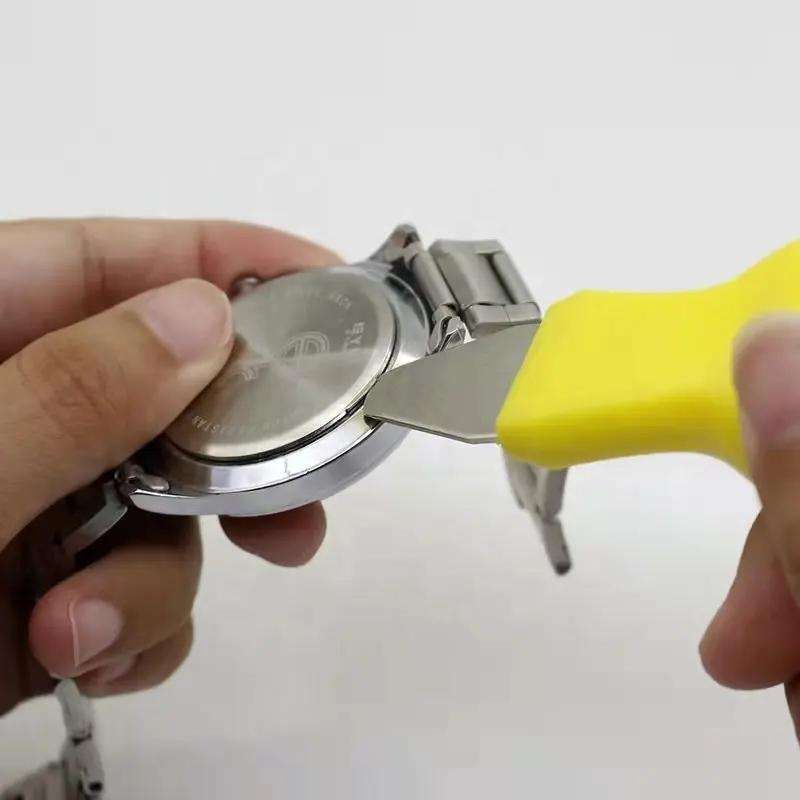 Watch Battery Replacement Tool, Case Opener, Yellow - Image 4