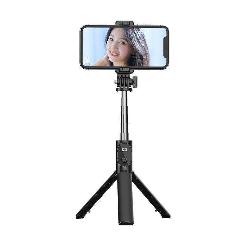 Bluetooth Mobile Stand P20S with Remote Control, Extendable, Compatible with iPhone Samsung - Image 1