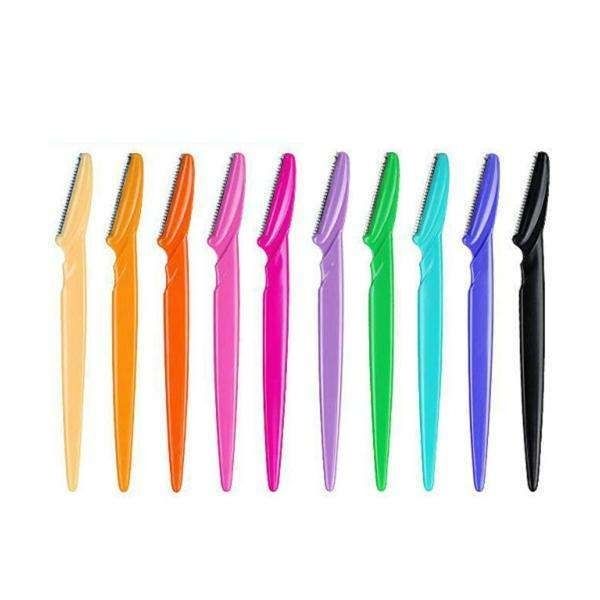 6-pack MultiColor Eyebrow Beard Knife Trimmer, 1.2mm - Image 2