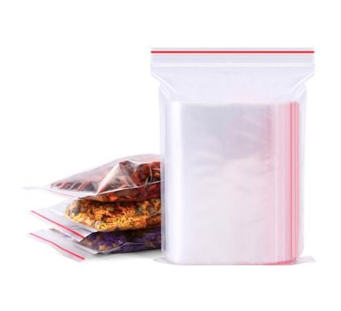 100-Pack 4x6cm Ziplock Bags Transparent - Image 1