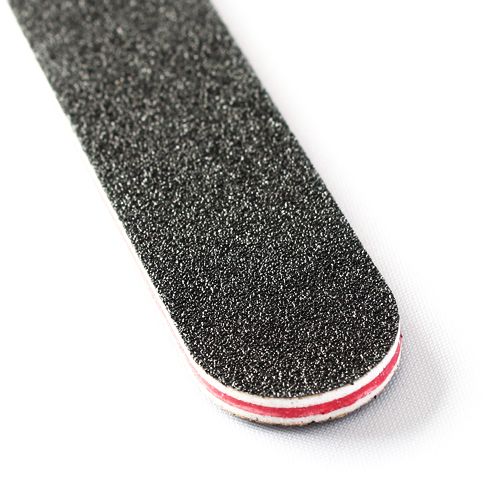 3pcs Straight Double-Sided Files 100/180 Grit, Black - Image 2