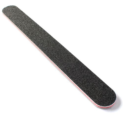 3pcs Straight Double-Sided Files 100/180 Grit, Black - Image 3