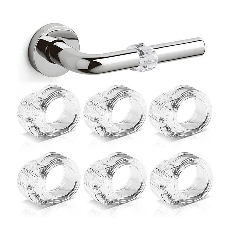 8-Pack Clear Door Handle Stops, 1.57\ - Image 8