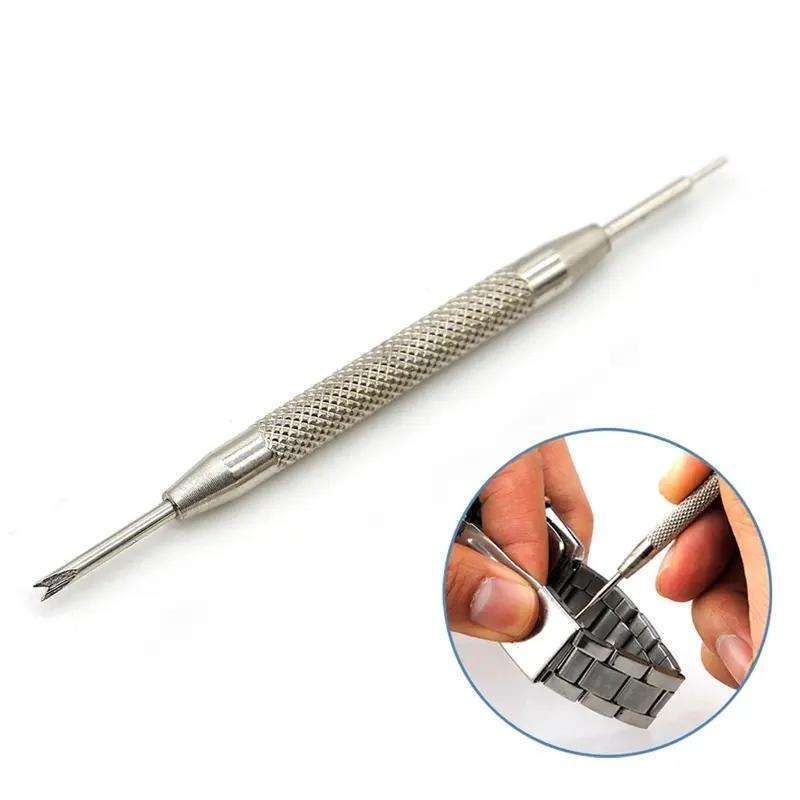 Watch Pin Tool for Easy Strap Replacement and Adjustment, Silver - Image 1