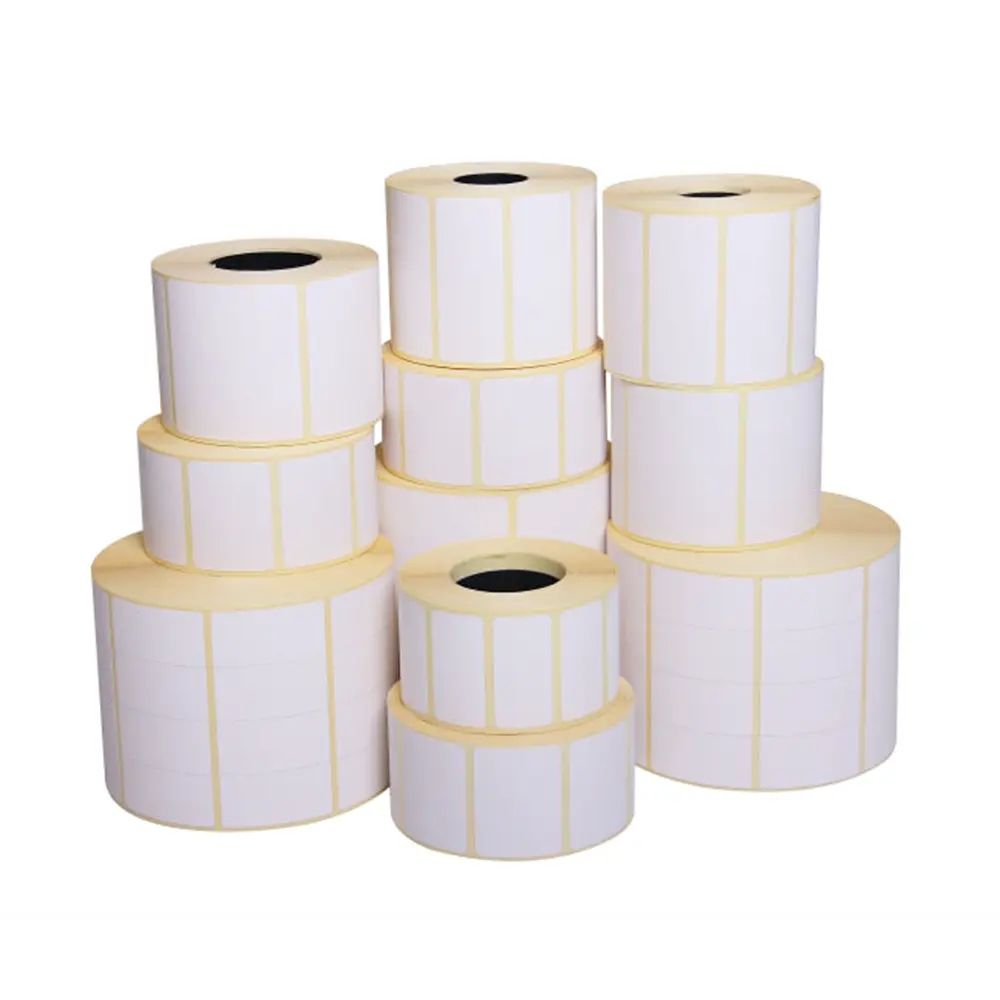 White Self-Adhesive Labels 1600 pcs for Labeling and Organization - Image 4