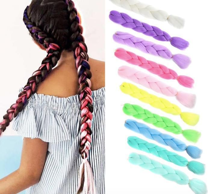 Black Giant Gradient Reggae Braids - Image 7