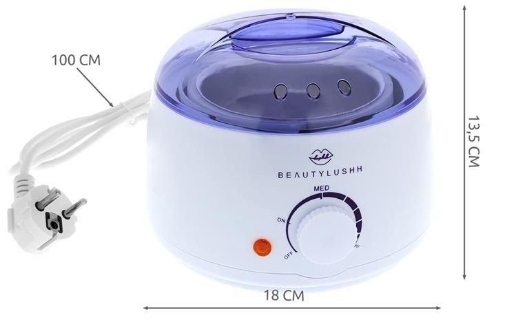 Wax heater for hair removal, white - Image 6